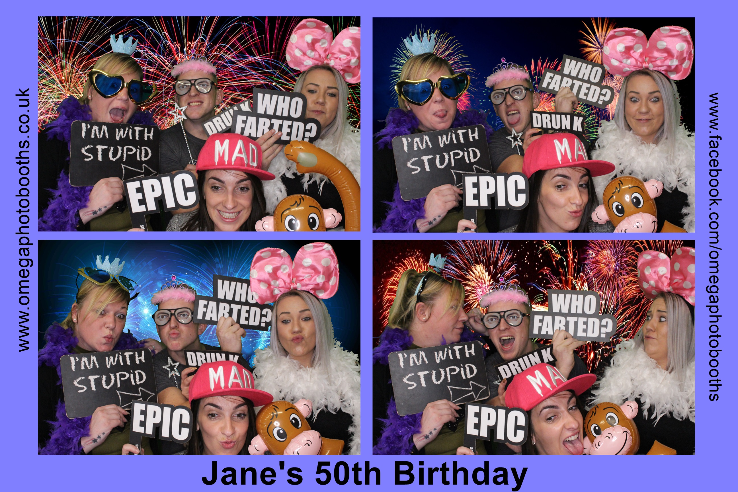 Jane’s 50th Birthday | View more photos from the event at gallery.omegaphotobooths.co.uk/u/Omega-Photobooths/Jane’s-50th-Birthday
